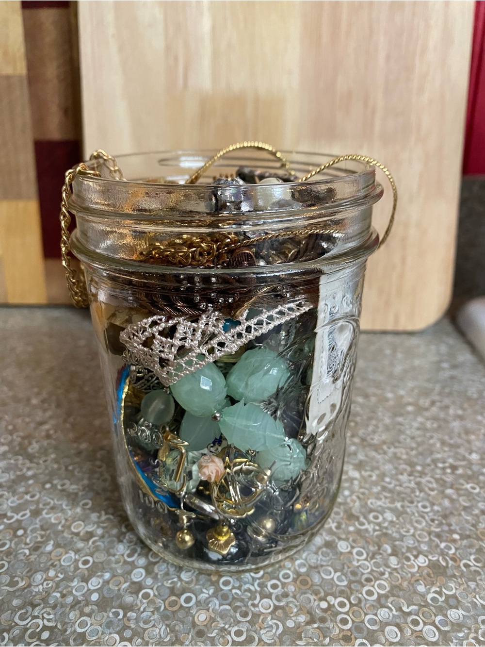Mystery Jewelry Jar!!  Happy Hunting!!